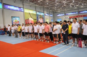 濰坊昌大建設集團組隊參加市住房和城鄉建設系統乒羽聯(lián)賽